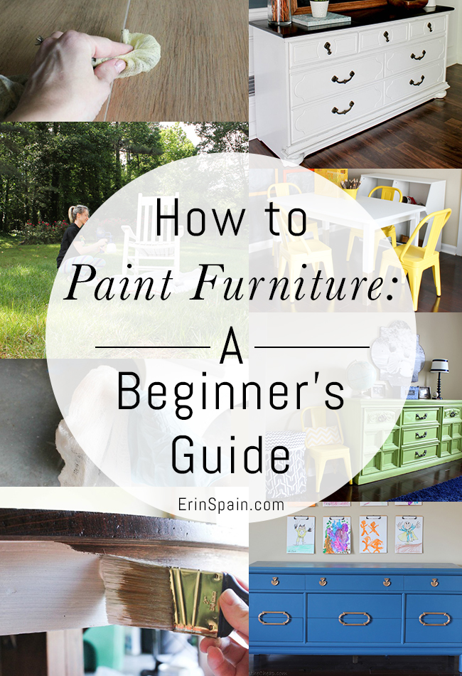 How to Paint Furniture