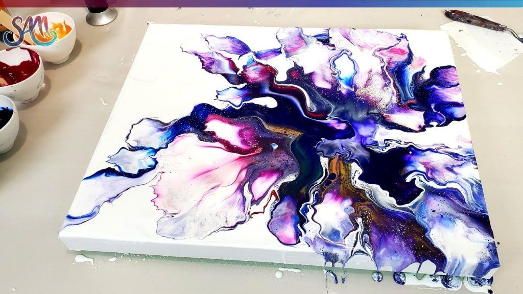 Acrylic Pour Painting