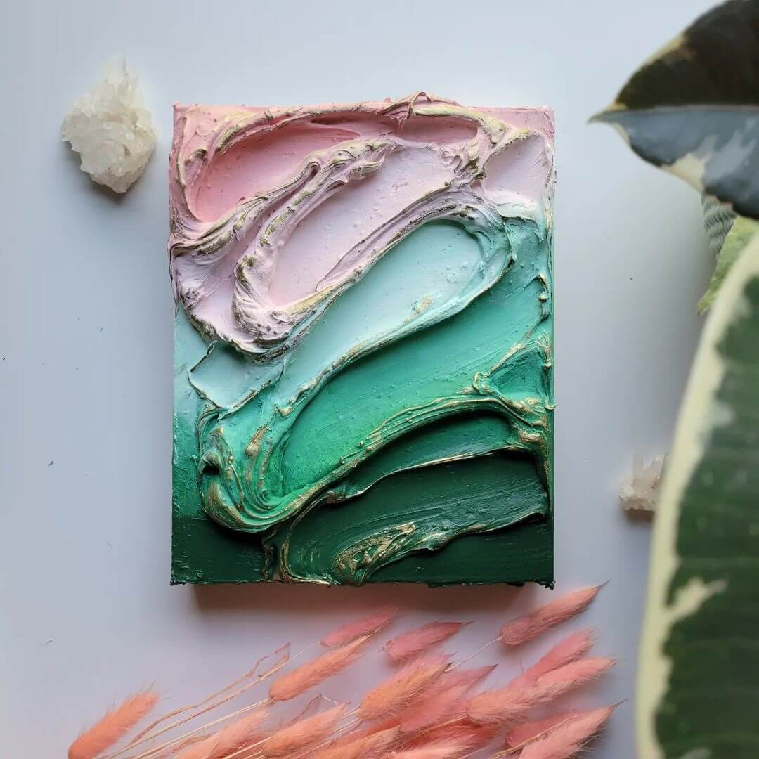 How To Create Texture In Acrylic Painting Expert Techniques Painting 