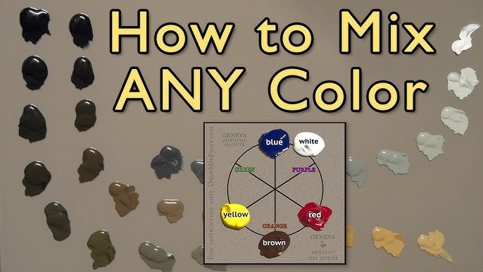 How to Mix Colors in Oil Painting for Realistic Effects