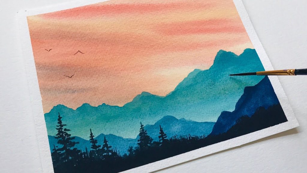 How to Paint Landscapes With Watercolors