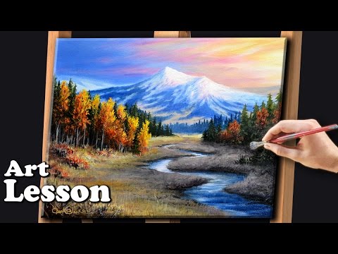 How to Paint Realistic Landscapes With Acrylics
