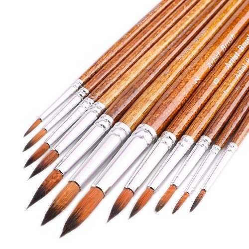 Best Brushes for Watercolor Painting
