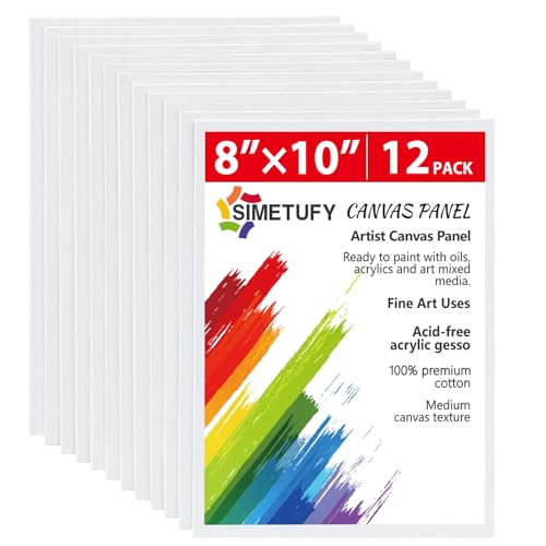 Best Canvas for Acrylic Paint Medium Size