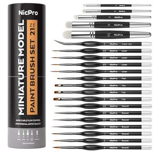 Best Paint Brushes for Miniatures