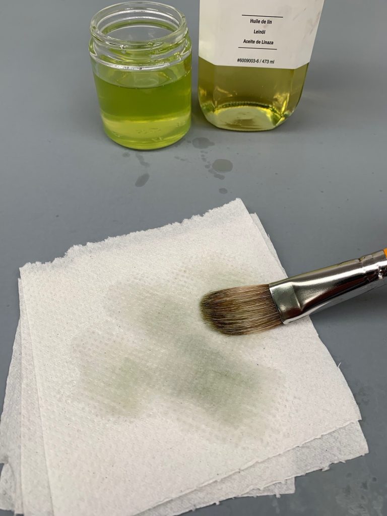 What To Clean Oil Paint Brushes With