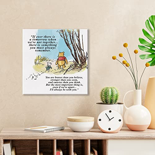 Winnie The Pooh Canvas Painting