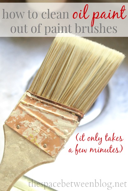 What To Clean Oil Based Paint Brushes With