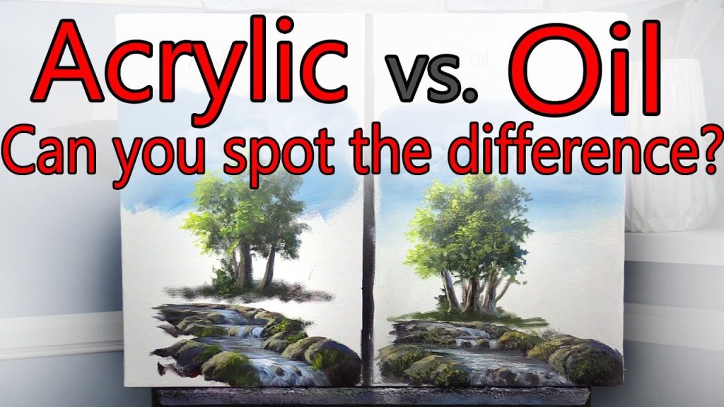 What's The Difference Between Oil And Acrylic Paint