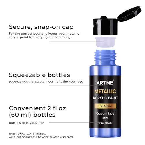 Best Metallic Acrylic Paint Set 2026