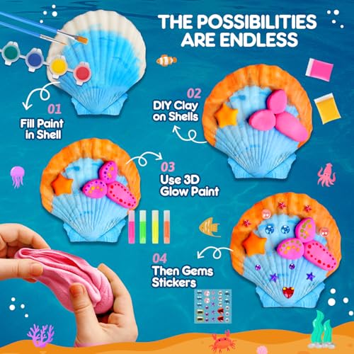 Best Paint For DIY Seashell Crafts