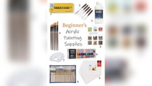 Acrylic Painting Supplies List for Beginners