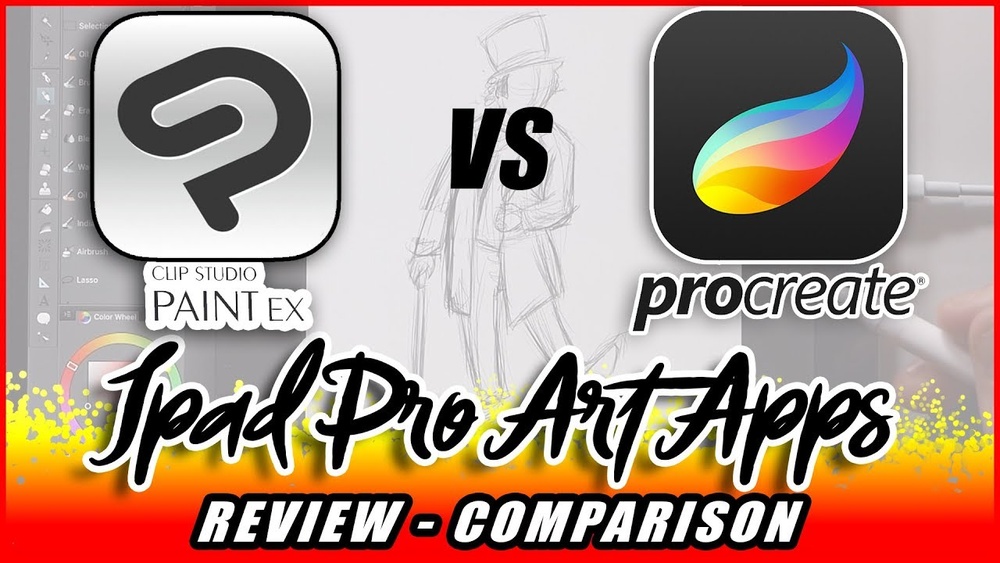 Clip Studio Paint Vs Procreate Comparison