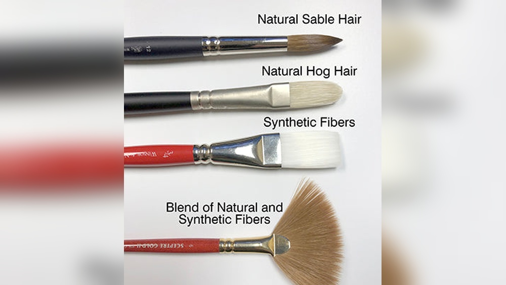 Hog Hair Vs Sable Brush Comparison