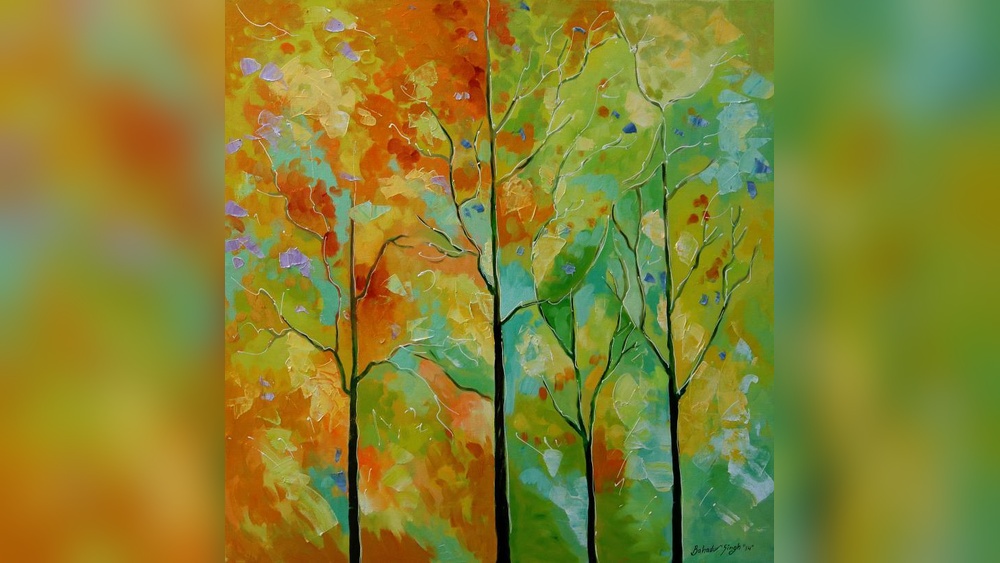 How to Blend Oil Paint on Canvas