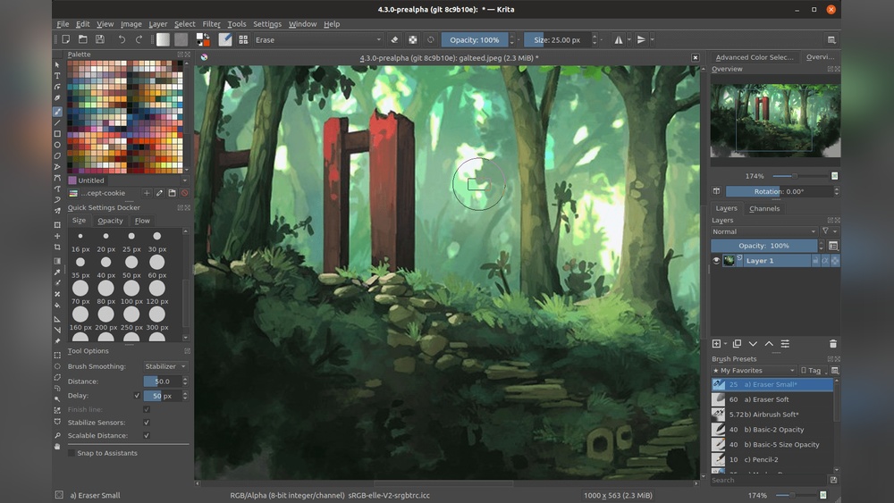 How to Do Digital Painting on Krita Free