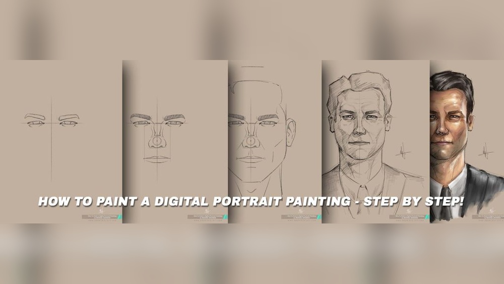 How to Do Digital Portrait Painting Guide