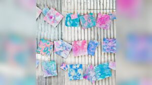 How to Do Diy Marbled Paper at Home