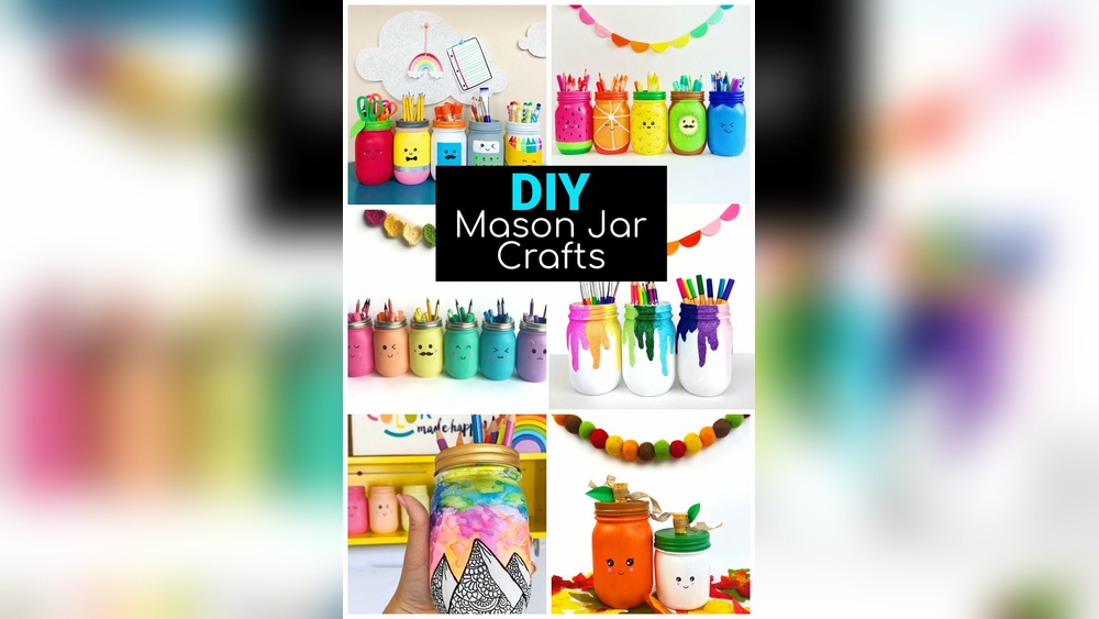 How to Do Diy Painting on Glass Jar