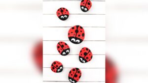 How to Do Diy Rock Painting Ladybugs