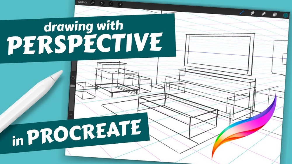 How to Do Perspective Painting in Procreate