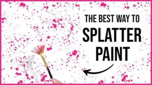 How to Do Splatter Painting With Acrylics