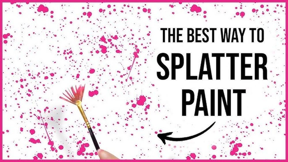 How to Do Splatter Painting With Acrylics
