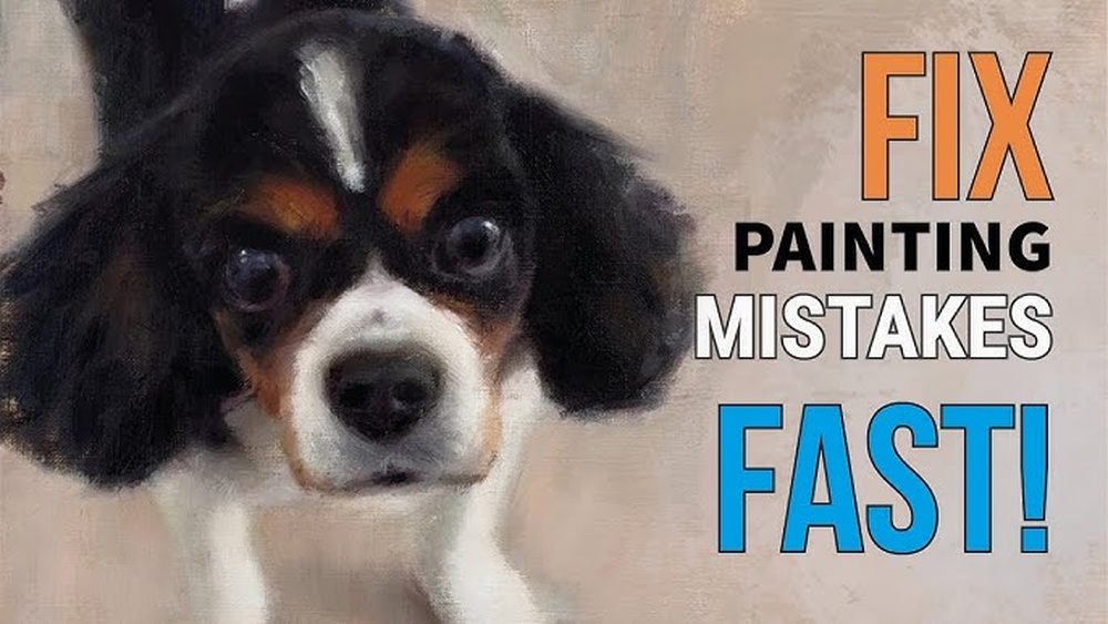 How to Fix Oil Painting Mistakes Tips
