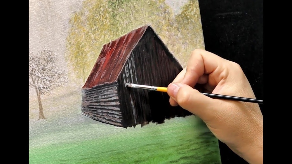 How to Paint a Barn With Acrylic Paint