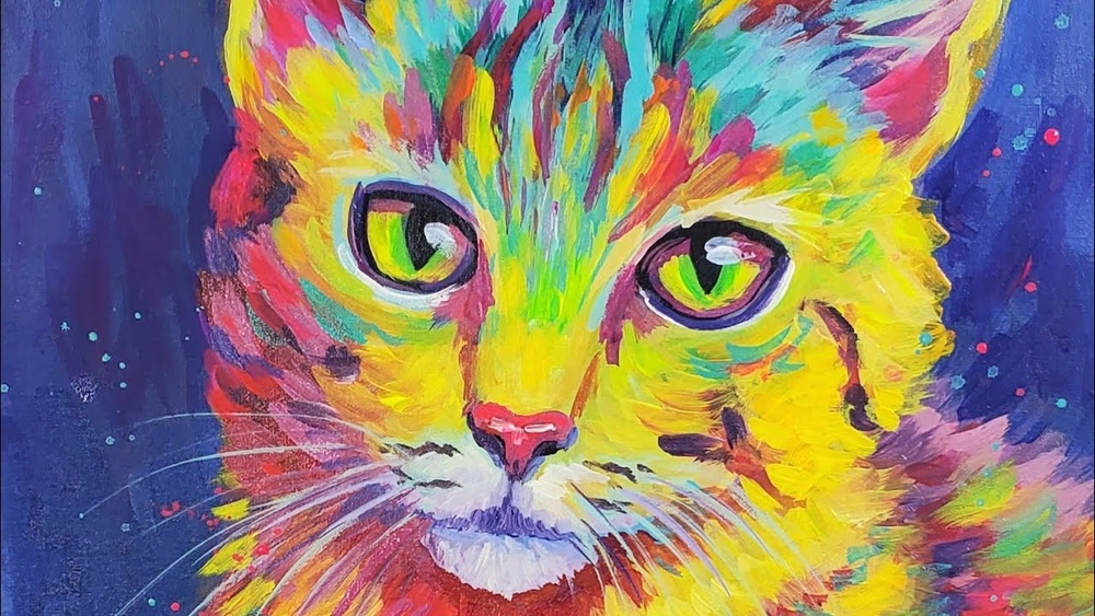 How to Paint a Cat With Acrylic Paint