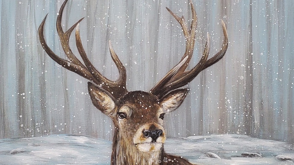 How to Paint a Deer With Acrylic Paint