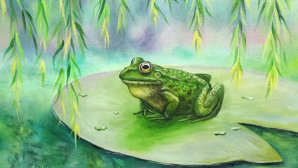 How to Paint a Frog With Acrylic Paint
