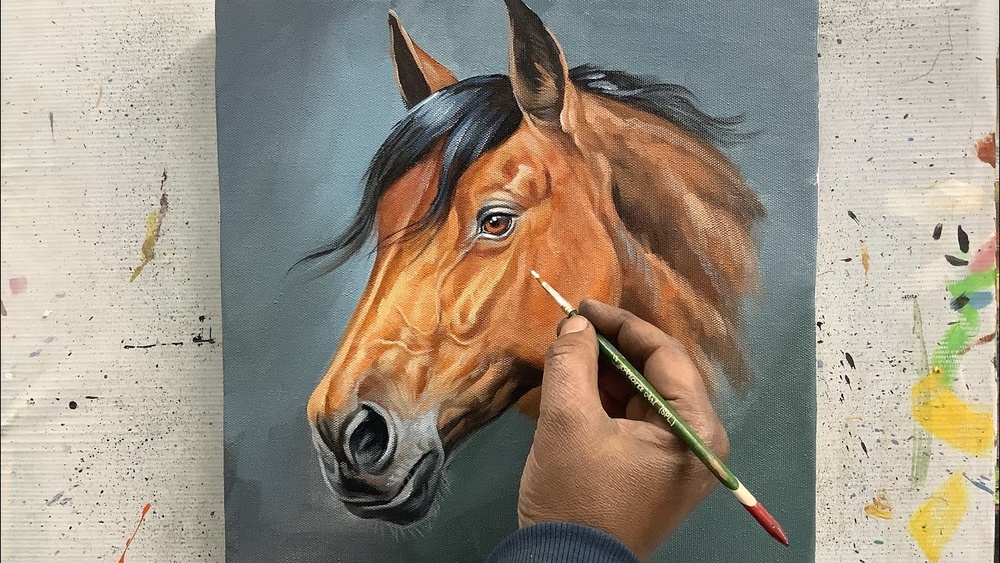 How to Paint a Horse With Acrylic Paint