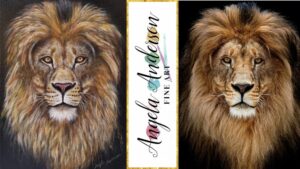 How to Paint a Lion With Acrylic Paint
