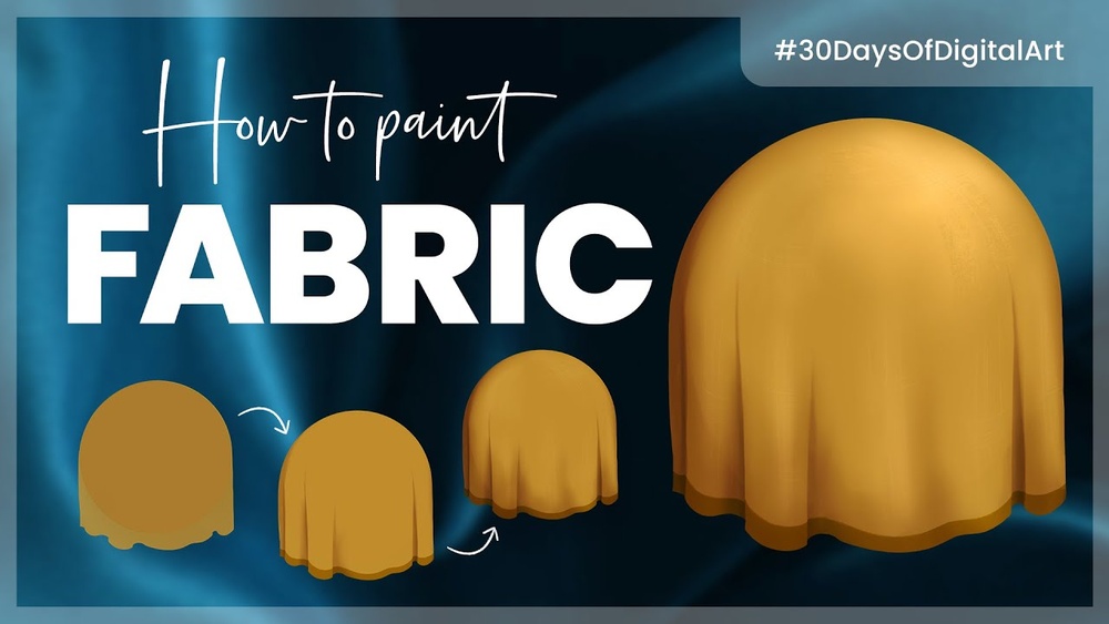 How to Paint Digital Fabric Texture