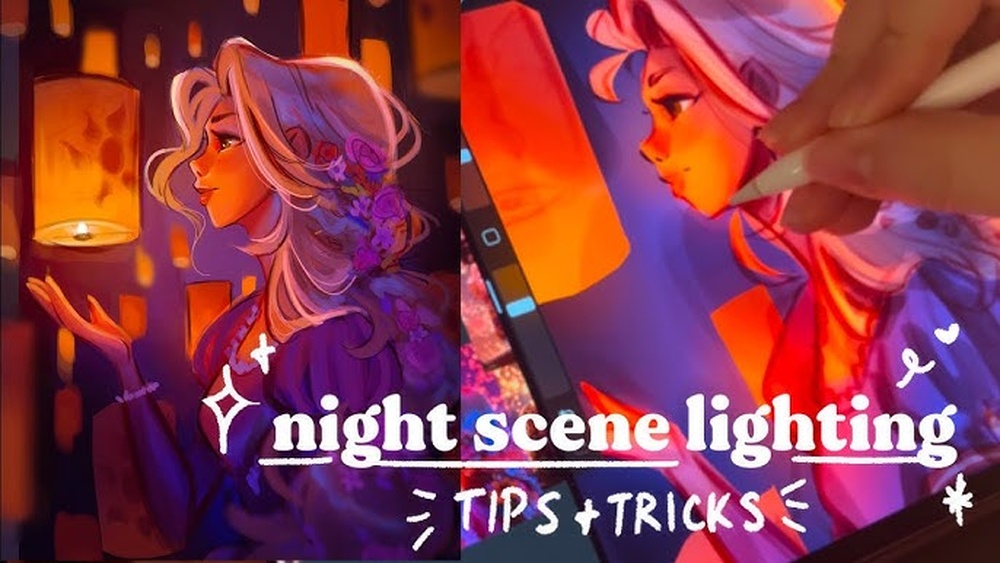 How to Paint Digital Night Scenes Tips