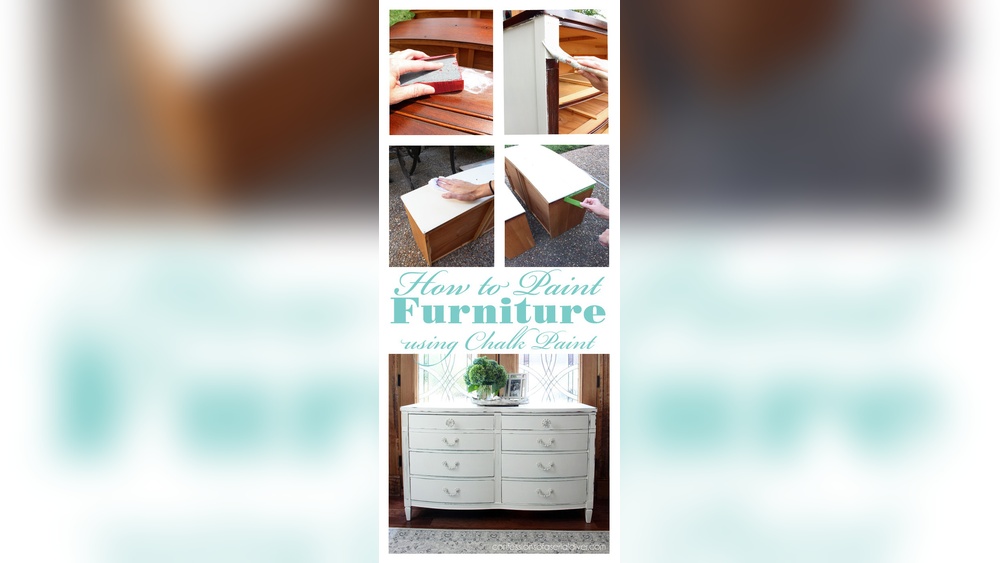 How to Paint Diy Furniture Chalk Style