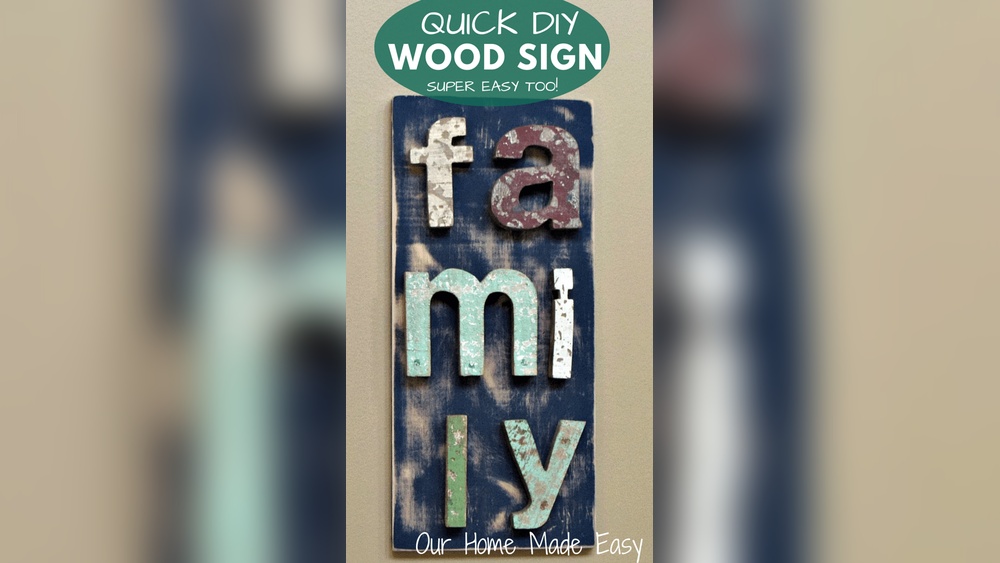 How to Paint Diy Wooden Signs at Home