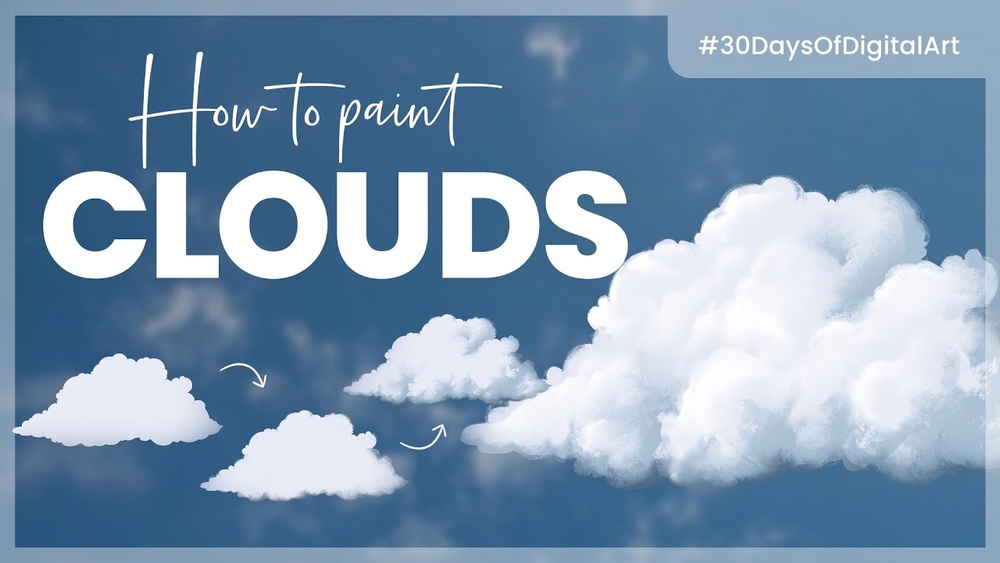 How to Paint Realistic Clouds in Procreate