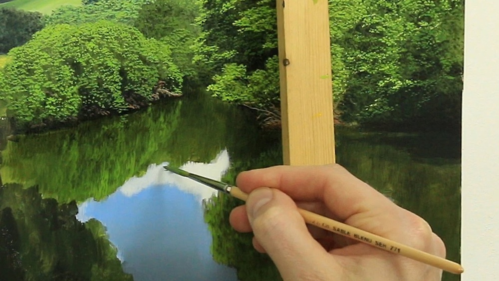 How to Paint Water Reflections in Oil