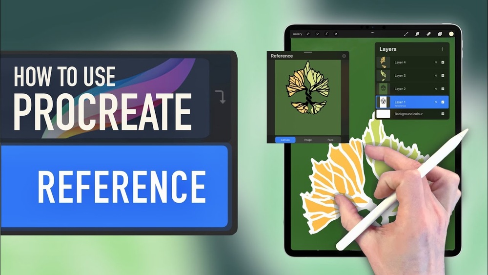 How to Use Reference Layers in Procreate