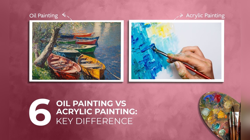 Oil Painting Vs Acrylic Painting Differences