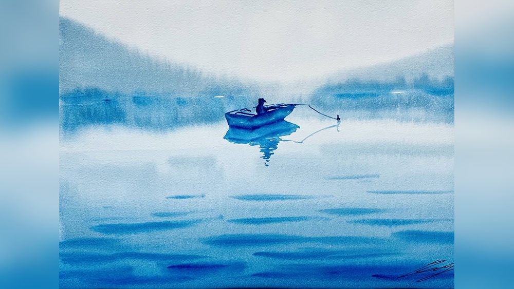 One Color Painting Ideas Monochromatic