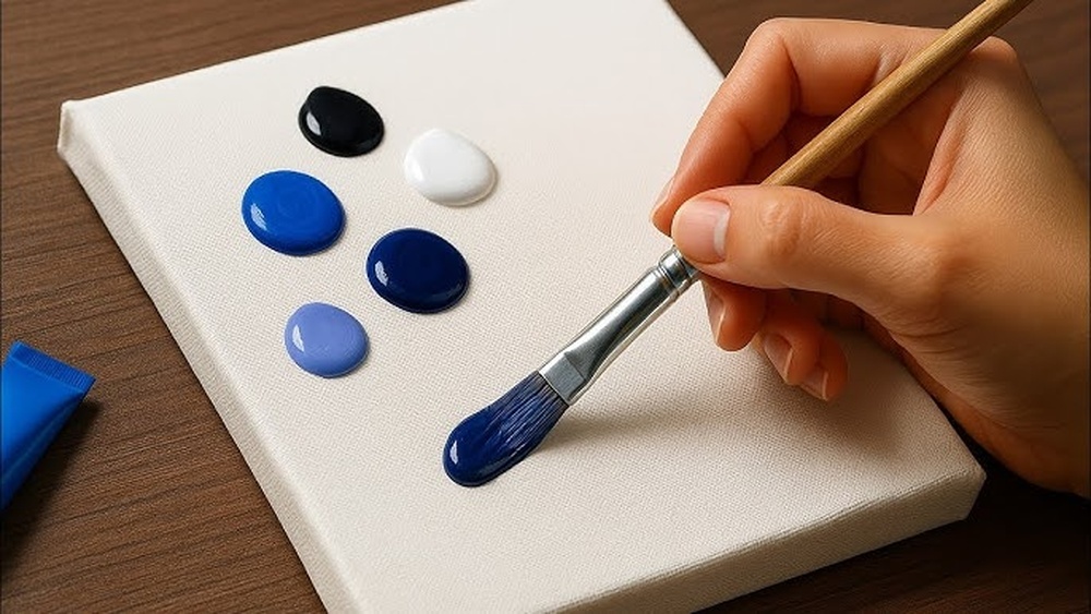 Painting Ideas Using Only 3 Colors