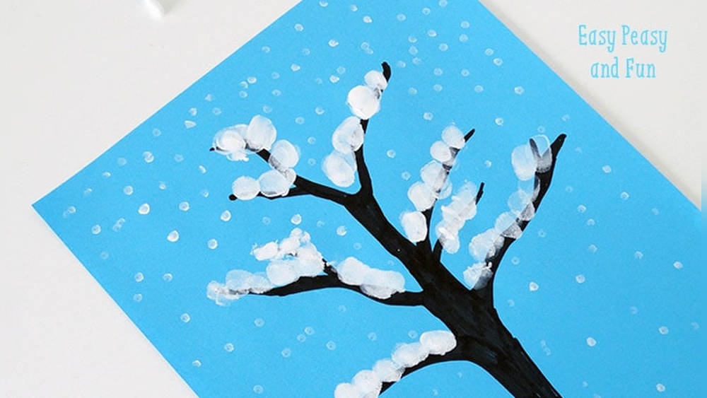 Easy Winter Painting Ideas Beginners Tips