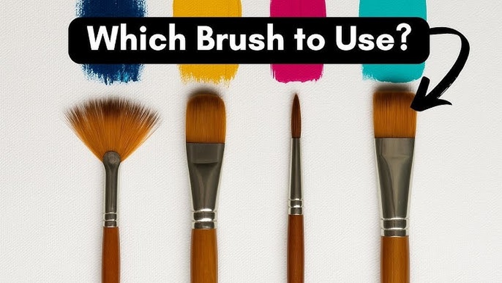 How to Choose the Right Brush for Acrylics