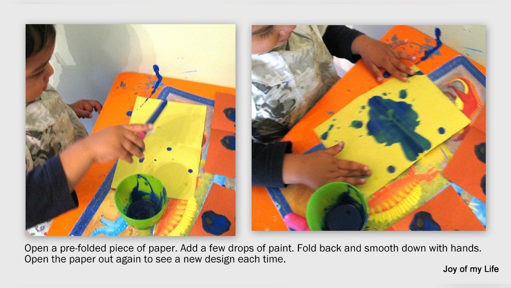 How to Do Blob Painting for Toddlers