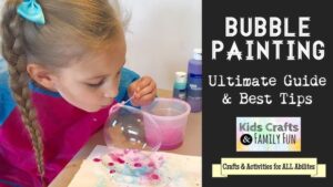 How to Do Bubble Painting for Kids Tips