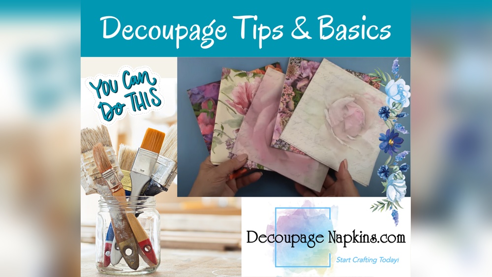 How to Do Decoupage With Paint Tips