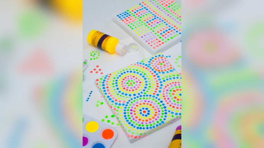 How to Do Dot Art Painting for Kids